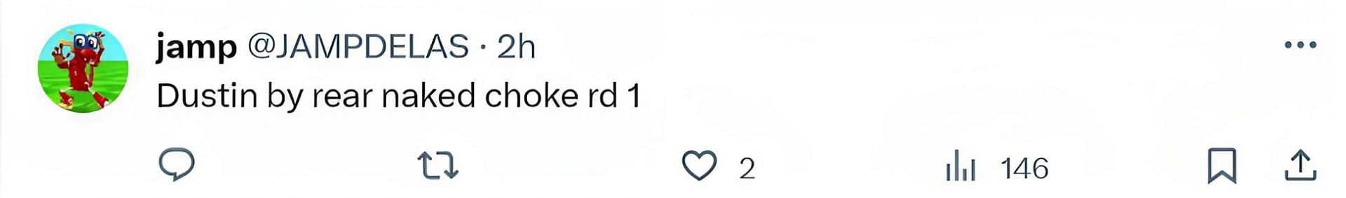 Comments on the tweet
